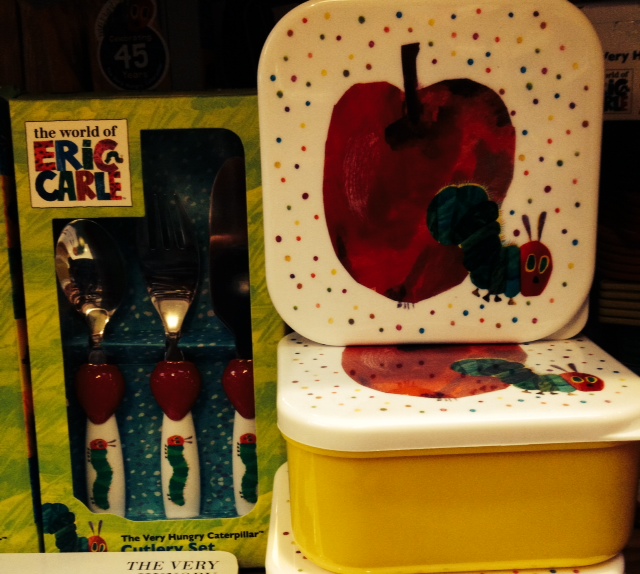 Very Hungry Caterpillar Storage Boxes and Cutlery