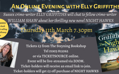 An Online Evening with Elly Griffiths