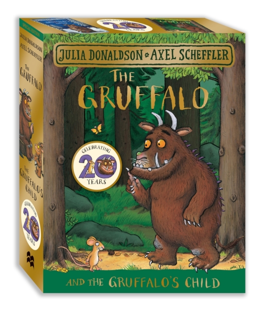 Gruffalo & Gruffalo’s Child – luxury boardbook gift slipcase