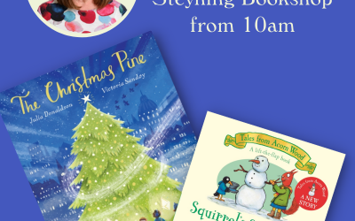 Book-Signing with Julia Donaldson for ‘The Christmas Pine’ & ‘Squirrel’s Snowman’ November 2021