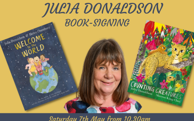 ‘Welcome to the World’ Book Signing with Julia Donaldson