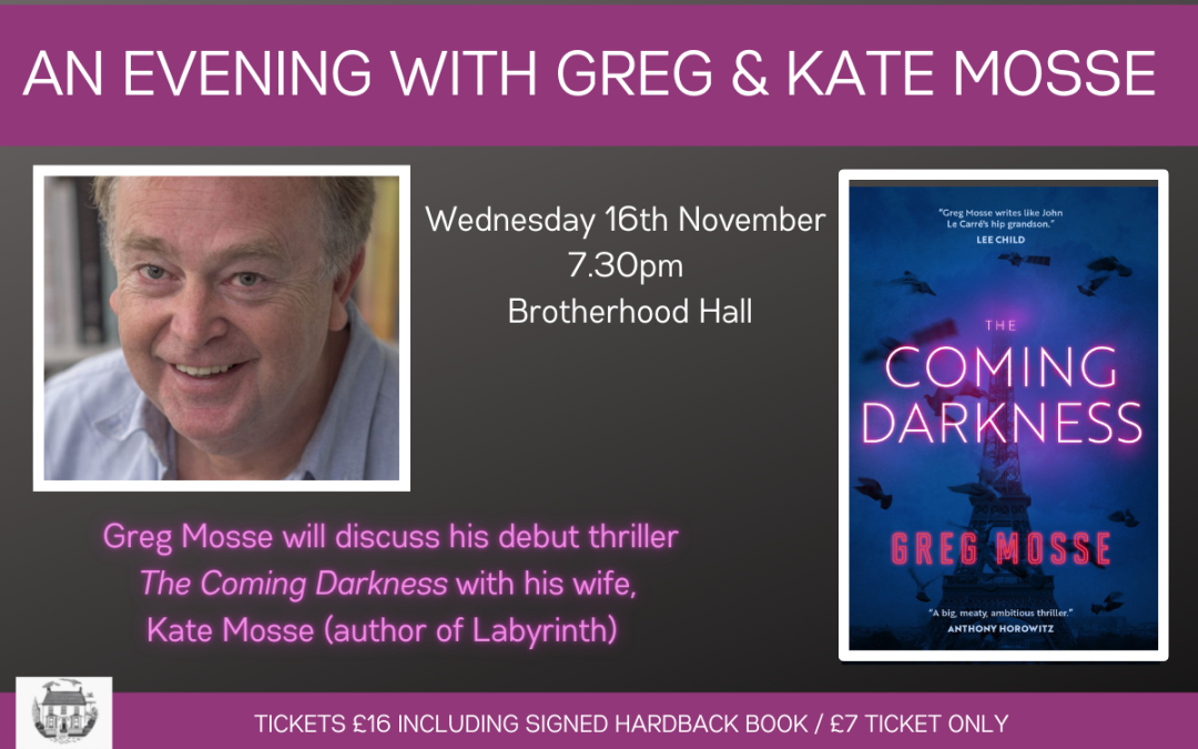 An Evening with Greg & Kate Mosse