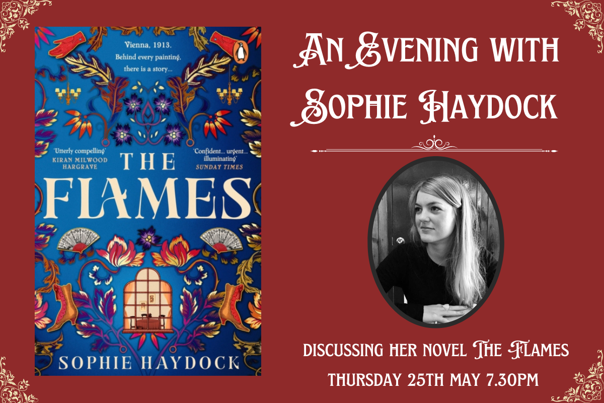 An Evening with Sophie Haydock for The Flames