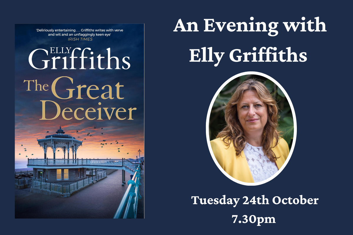 An Evening with Elly Griffiths for The Great Deceiver