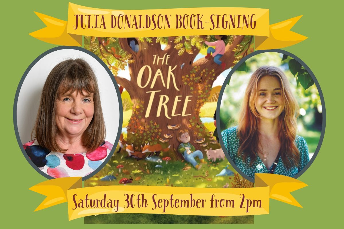 Julia Donaldson Book-Signing for THE OAK TREE