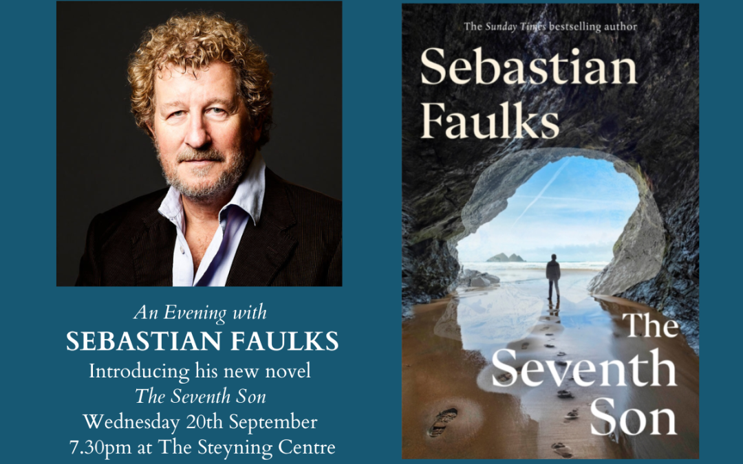An Evening with Sebastian Faulks – NEW DATE & VENUE: 27 Sep, St Andrew & St Cuthman’s Church, Steyning