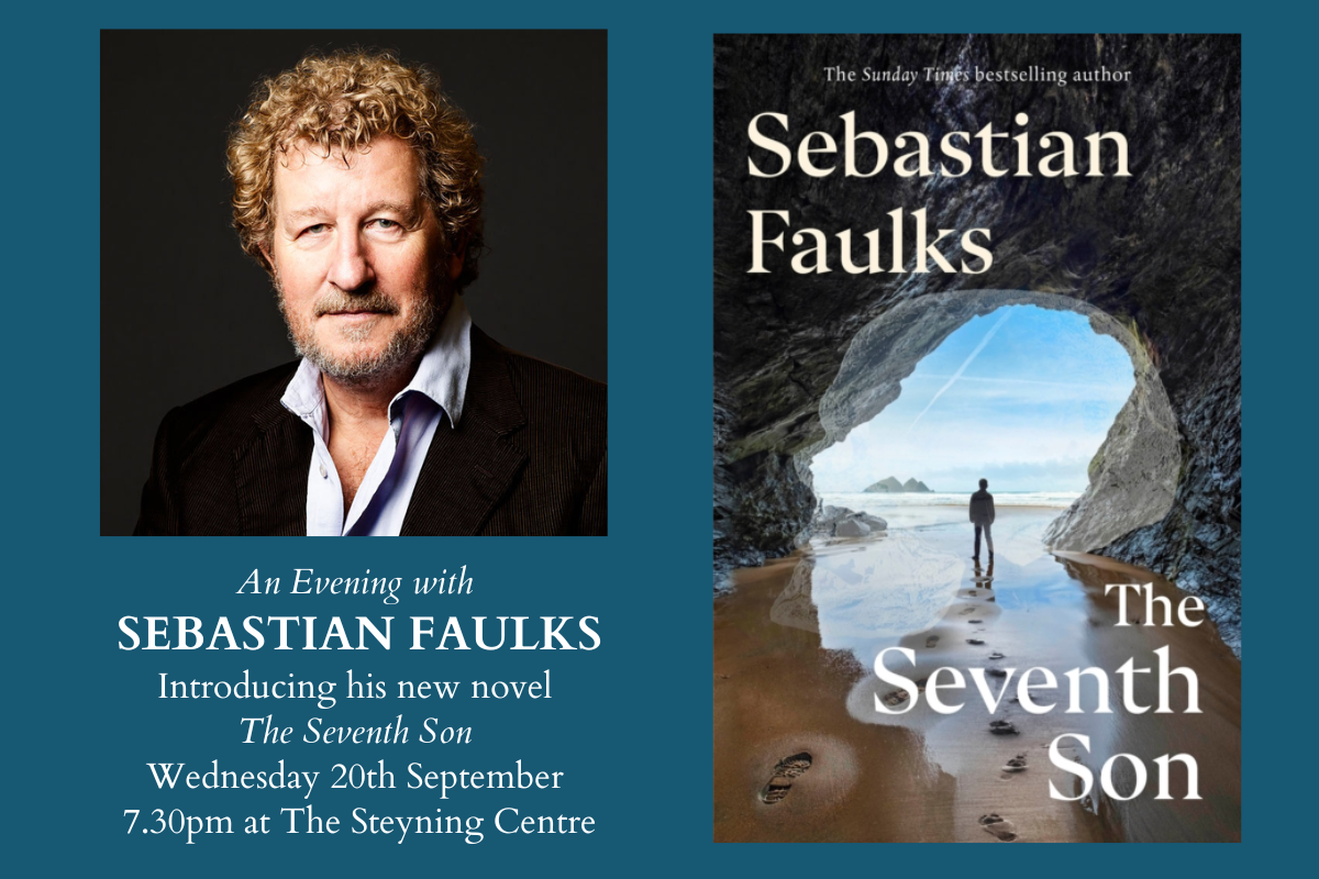 An Evening with Sebastian Faulks – NEW DATE & VENUE: 27 Sep, St Andrew & St Cuthman’s Church, Steyning