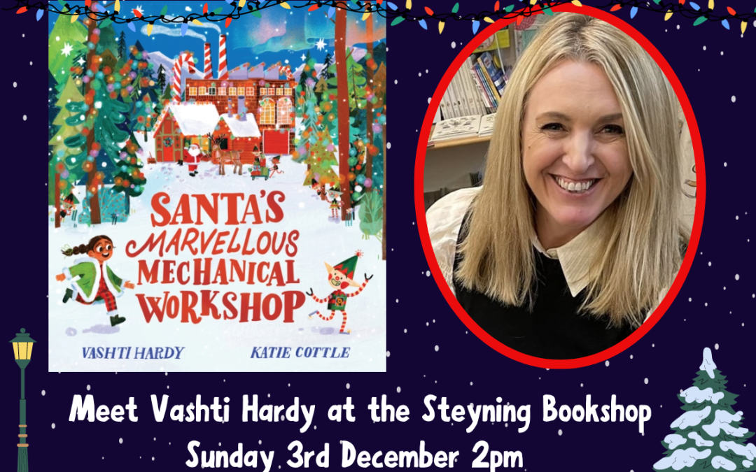 Book-signing with Vashti Hardy