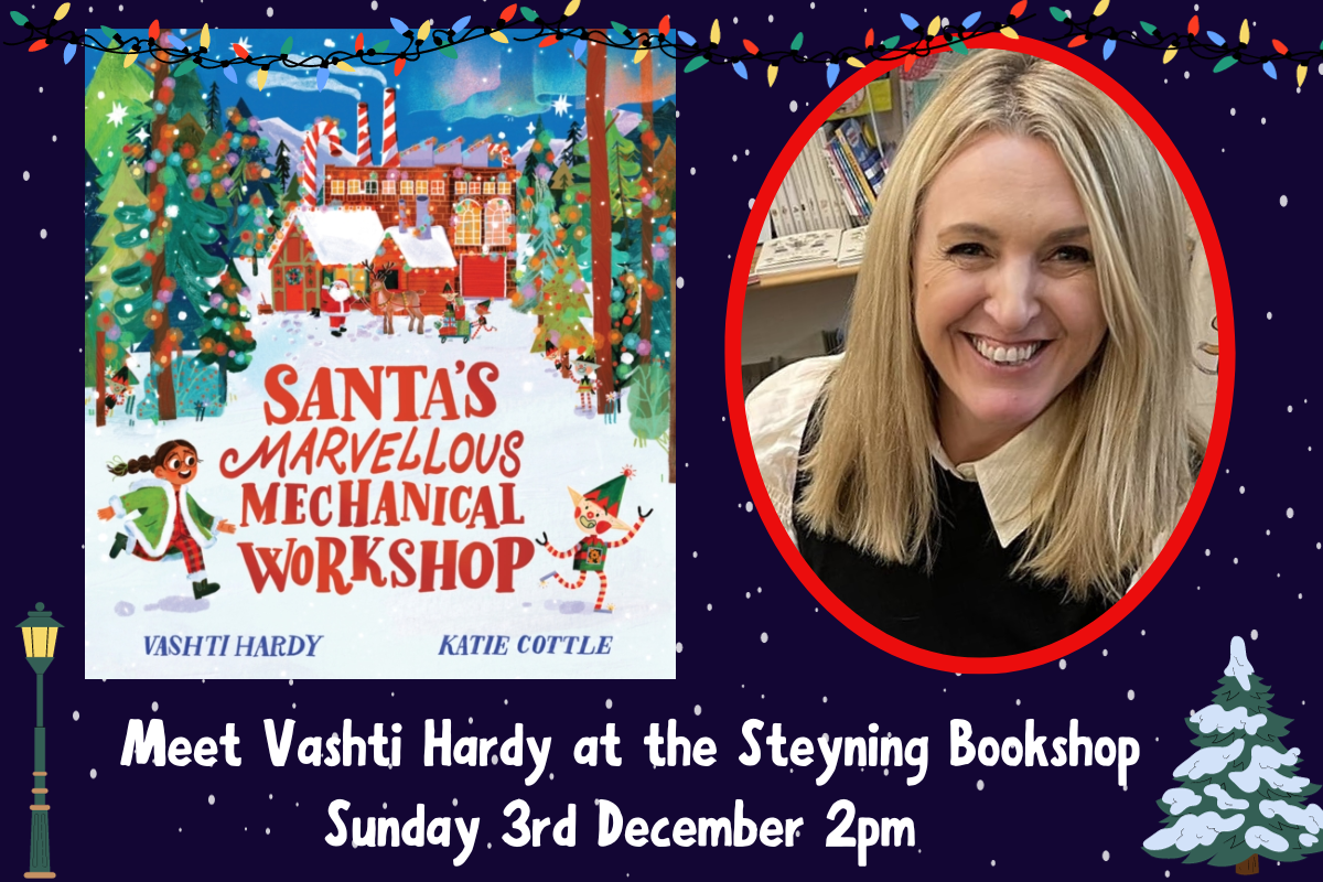 Book-signing with Vashti Hardy