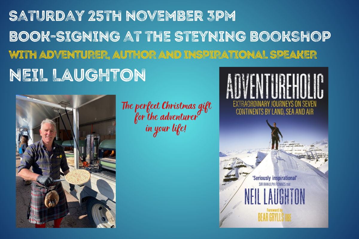 ADVENTUREHOLIC Book-signing with Neil Laughton