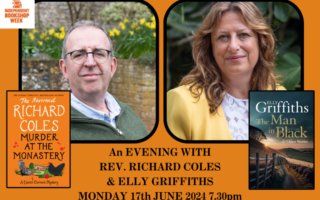 An Evening with Rev Richard Coles & Elly Griffiths, chaired by William Shaw