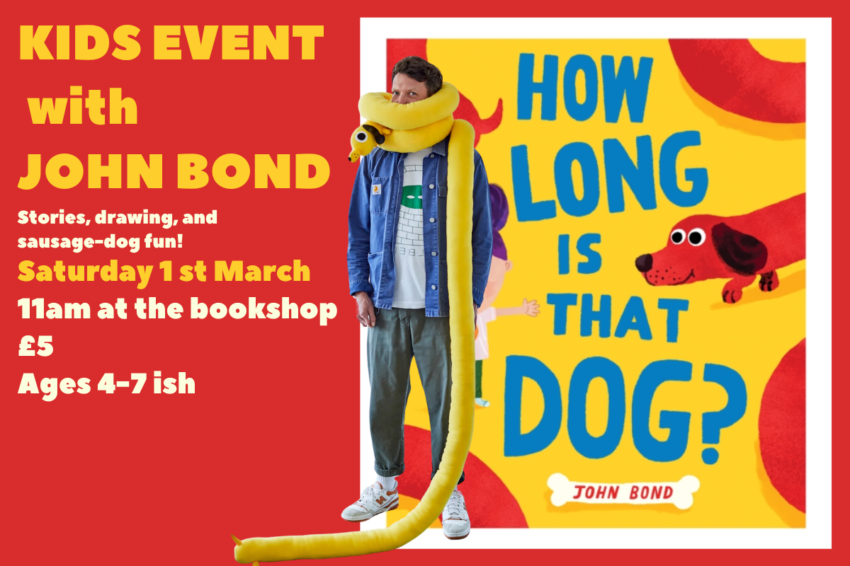 Kids Event with JOHN BOND – Stories & Doggy Drawing!
