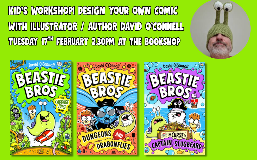 Kid’s Comic Workshop with DAVID O’CONNELL