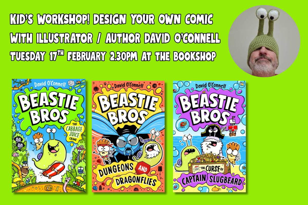 Kid’s Comic Workshop with DAVID O’CONNELL