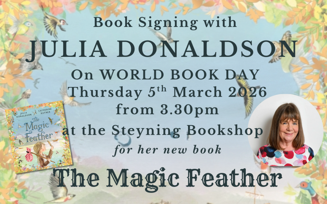 Book-Signing with JULIA DONALDSON for THE MAGIC FEATHER