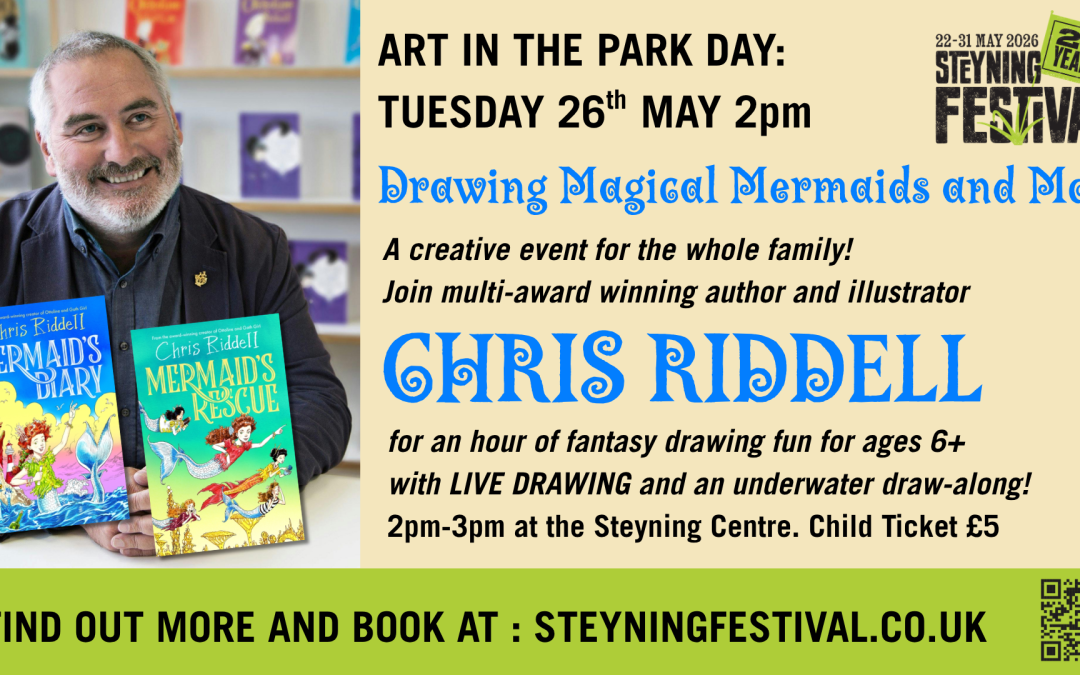 Drawing Magical Mermaids and More with CHRIS RIDDELL