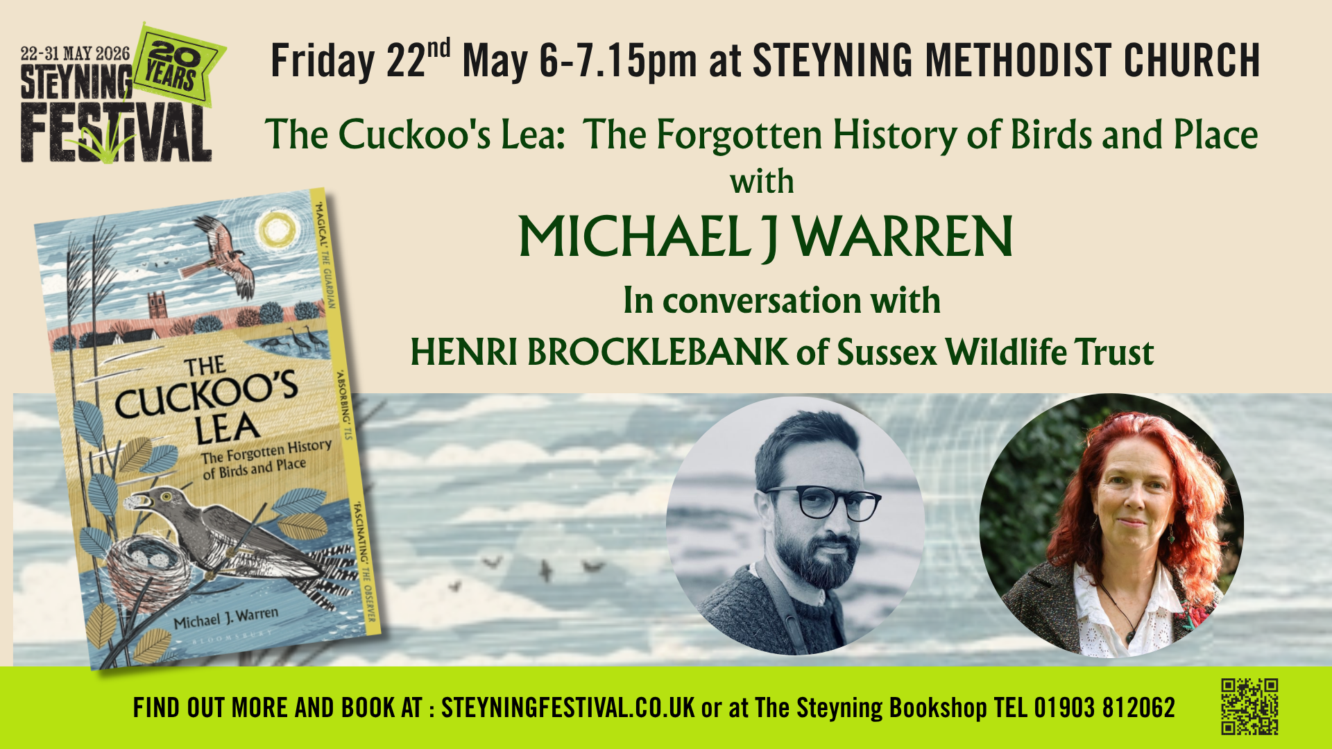 The Cuckoo’s Lea: The Forgotten History of Birds & Place with MICHAEL J WARREN