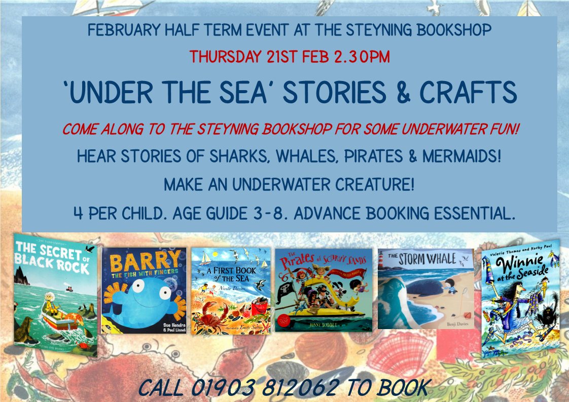 FEB Half Term Under the Sea Crafts & Stories