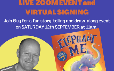 Story-telling & Draw-Along with GUY PARKER-REES – Live Zoom!