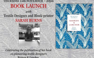‘Barron & Larcher’ Book Launch with Sarah Burns