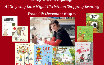 Steyning Late Night Shopping Evening with Emily Gravett