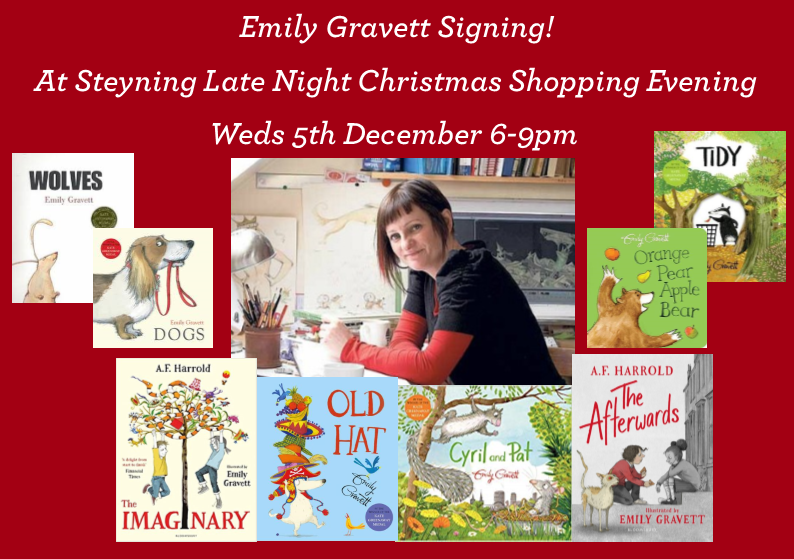 Steyning Late Night Shopping Evening with Emily Gravett