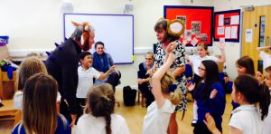 Julia Donaldson at Steyning Primary School